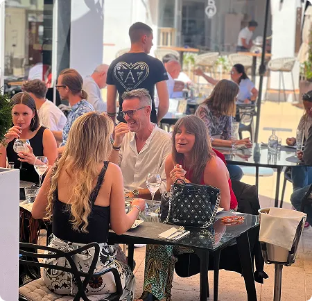 Italian restaurant in Ibiza